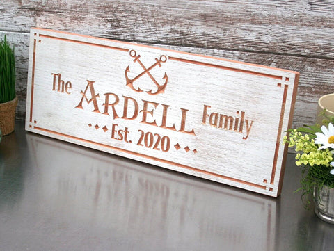 Nautical / Beach House Signs