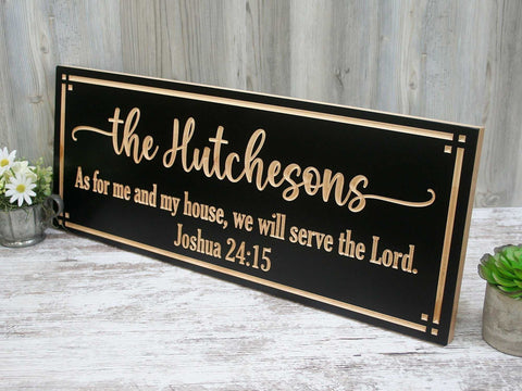 Wooden Carved Sign