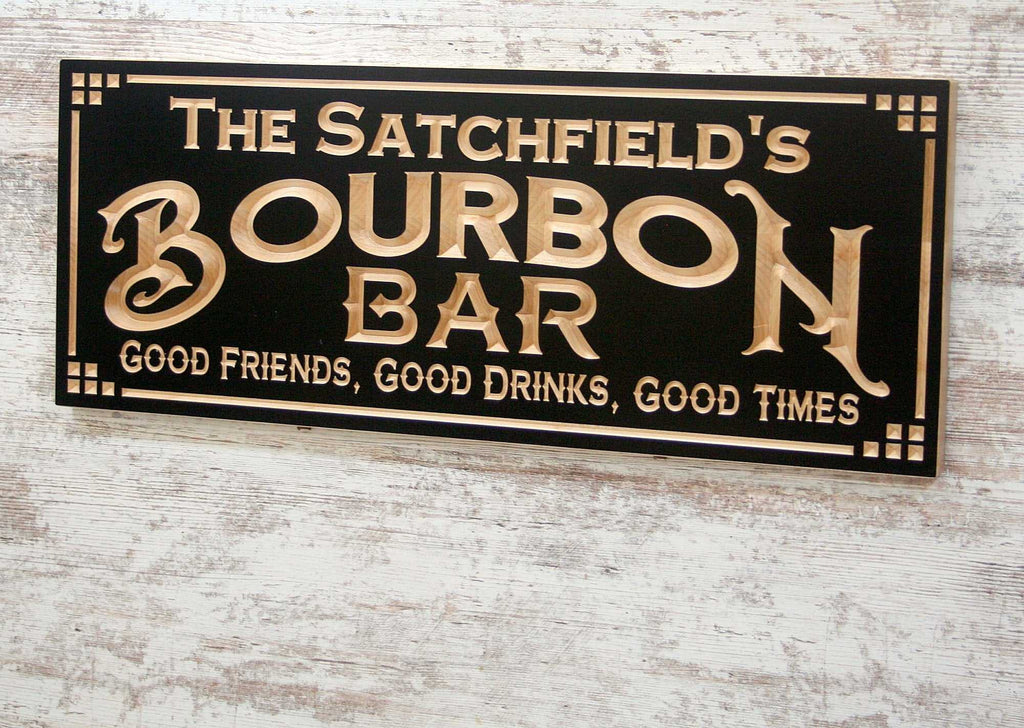 Rustic Tavern Decor Vintage Bar Sign