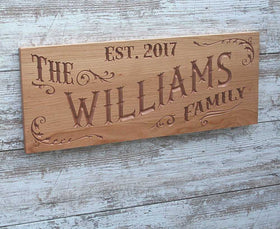 Rustic Wood Sign