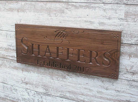Custom Wood Sign