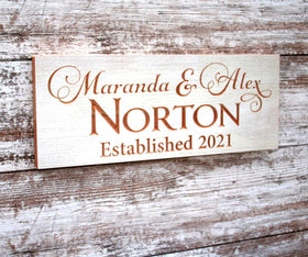 Custom Wood Sign