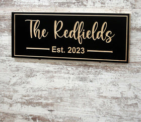 Custom Carved Sign