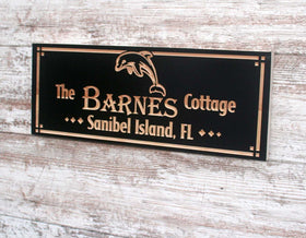 Sign For Lake House - Custom Signage For Lakeside Residences