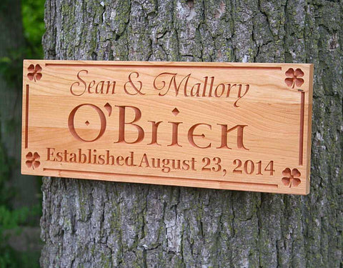 Custom Family Sign
