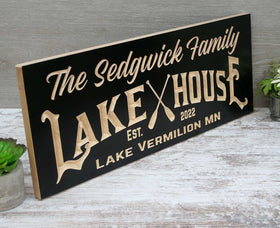 Carved Wood Signs - Hand-Carved Wooden Plaques