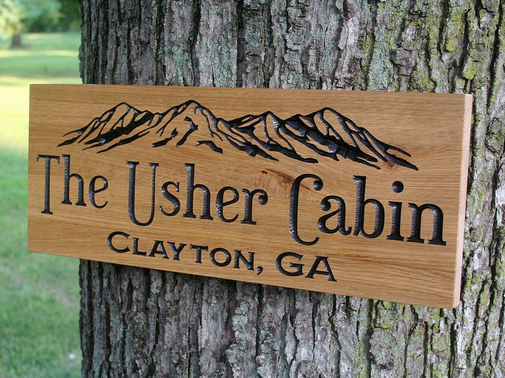 Tree-Themed Cabin Decor