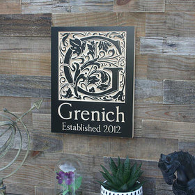 Customized Family Name Decor