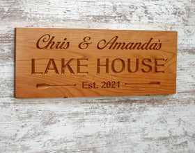 Wooden Carved Sign