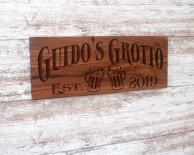 Personalized Tavern Sign