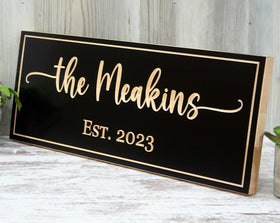 Custom Wood Sign