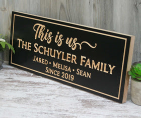 Custom Wood Sign