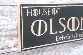 Wedding Gift Last Name Establish