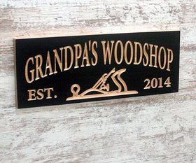 Personalized Wooden Carved Sign
