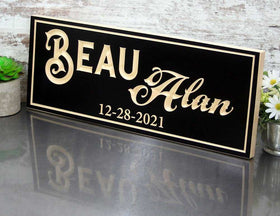 Rustic Charm Newborn Signage