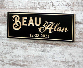 Unique Custom Carved Signage