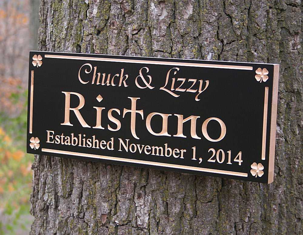 Wood Sign Established Date