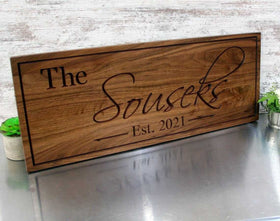 Established Date Sign