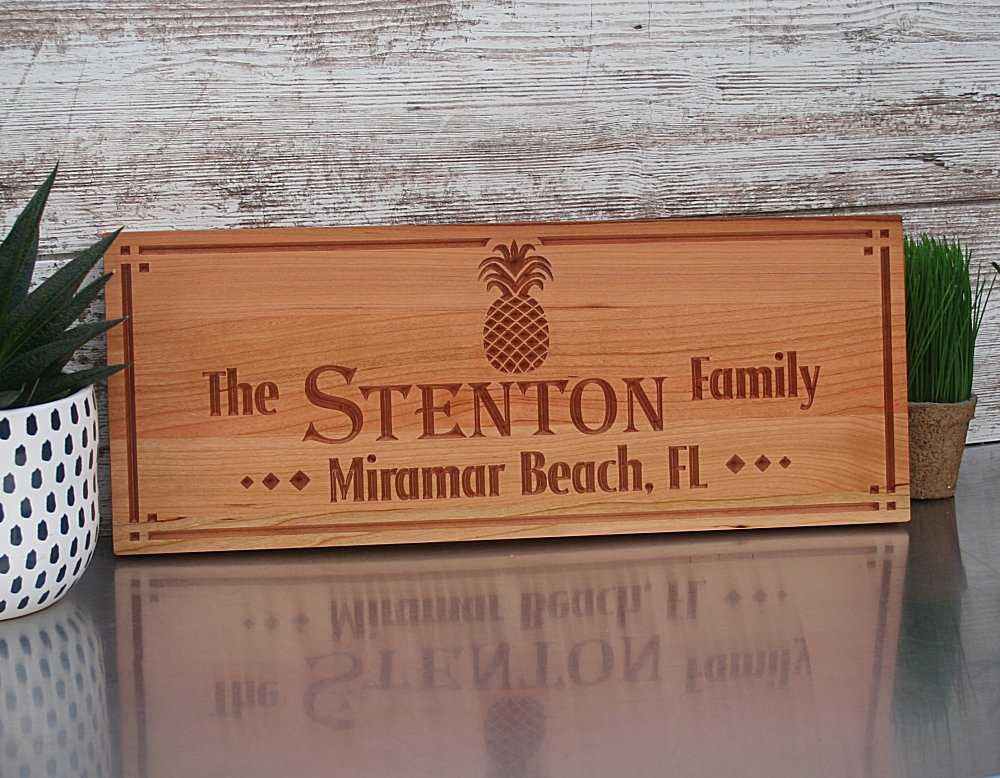 Custom Lake House Signs - Bespoke Signs For Lakeside Homes