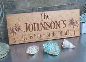 Wooden Sign - Artisan Crafted Wooden Signboard