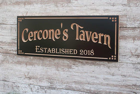 Pub Sign Personalized