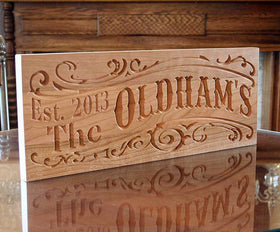 Personalized Wooden Sign