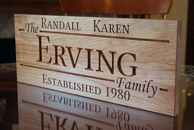 Established Family Sign