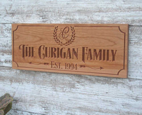 Wood Wedding Sign