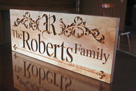 Personalized Family Sign