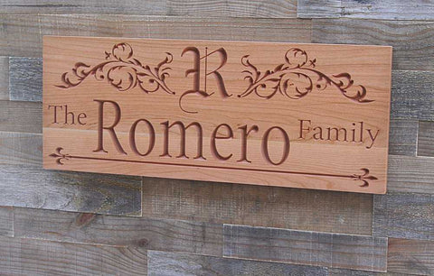 Family Name Sign