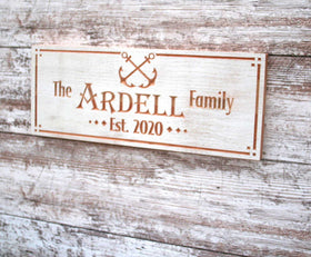 Lakehouse Sign - Charming Lakefront Property Identifier