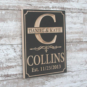 Customized Initial Name Artwork