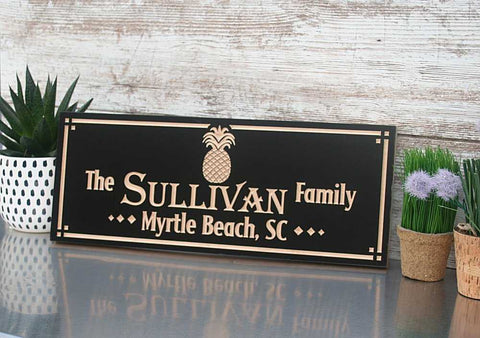 Custom Wood Signs - Personalized Handcrafted Wooden Signs
