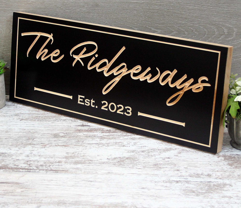 Personalized Last Name Sign