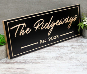 The Family Name Sign