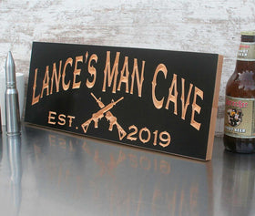 Custom Man Cave Signs