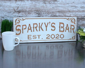 Vintage Bar Sign