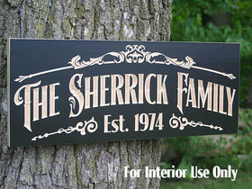 Personalized Bartender Name Sign