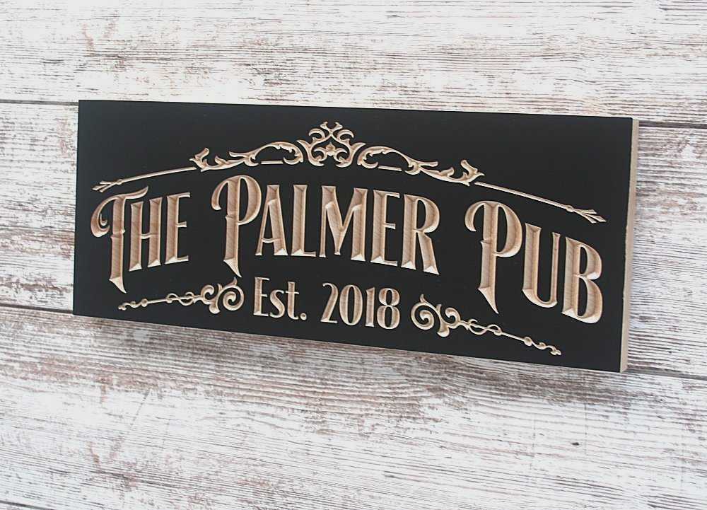 Home Bar Sign