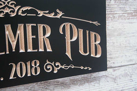 Custom Brewery Sign