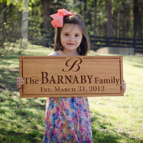Personalized Name Sign