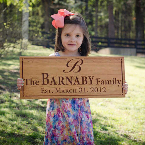 Personalized Name Sign
