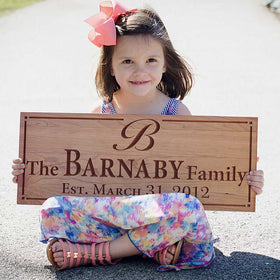 Established Date Sign