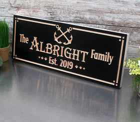 Wooden Sign - Artisan Crafted Wooden Signboard