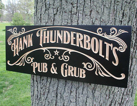 Bar & Lounge Sign