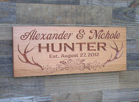 Wedding Date Wall Art