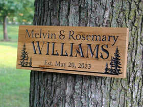 Rustic Cabin Sign