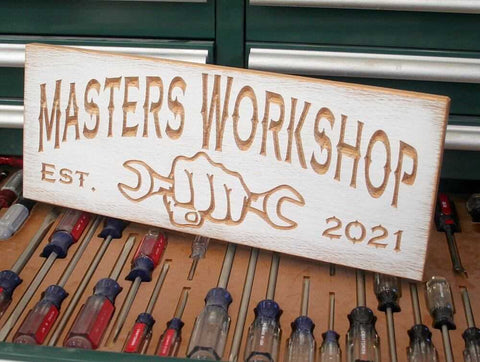 Custom Workshop Sign