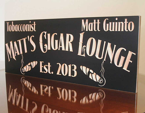 Cigar Bar Sign, Wedding Gift