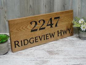 Rustic Tree-Themed Sign